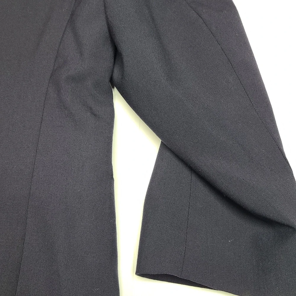 Givenchy Monsieur Navy Blue Sport‎ Coat Blazer Made in USA Sz 43 R